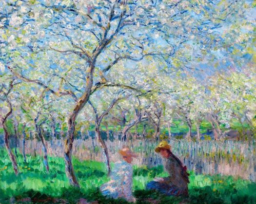 Le Printemps, Claude Monet