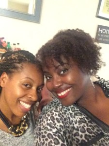 My co-hostess with the mostess, to the left.